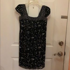 M.S.S.P. Black and White abstract dress. S…